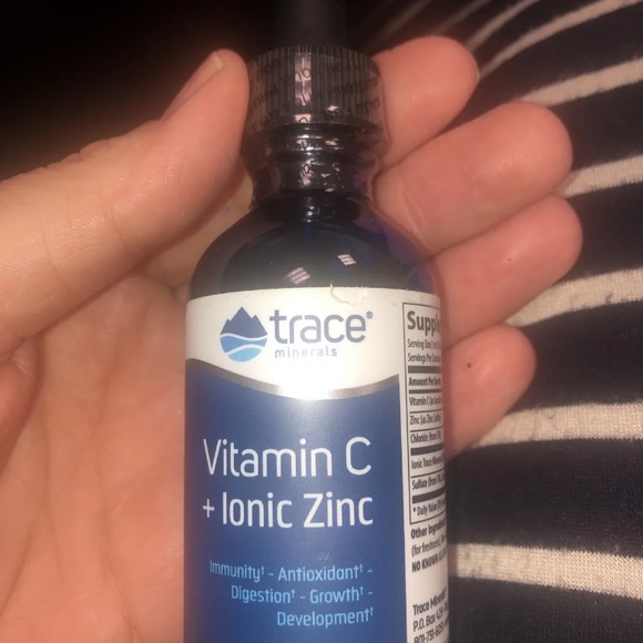 Other Trace Minerals Vitamin C Ionic Zinc 2 Fl Oz New Factory Sealed Poshmark